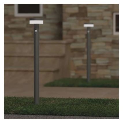 Lâmpada Solar LED com sensor LED/2W/3,7V 1200 mAh IP44 80 cm