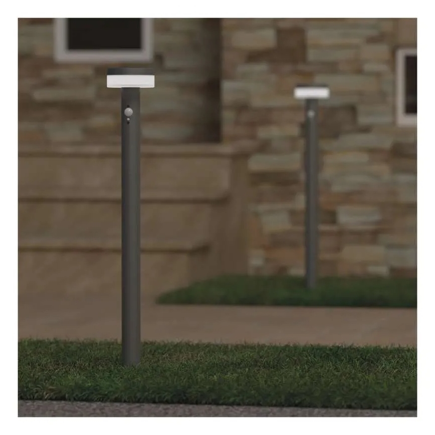 Lâmpada Solar LED com sensor LED/2W/3,7V 1200 mAh IP44 80 cm