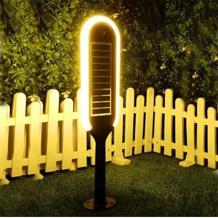 Lâmpada Solar LED com sensor BOLLARD LED/5W/5,5V 70 cm 3000K IP65 2000 mAh