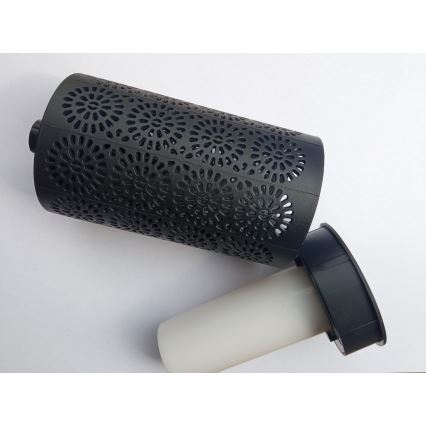 Lâmpada solar LED com sensor crepuscular LED/2V IP44 600 mAh