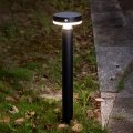 Lâmpada Solar LED com sensor GWINEA LED/4,5W/3,7V 2000 mAh 50 cm IP44 preta