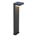 Lâmpada Solar LED com sensor MALI LED/4,5W/3,7V 2000 mAh IP44 preta