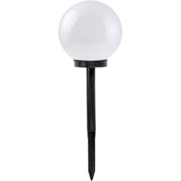 Lâmpada solar LED com sensor SPHERE, 1,2 V, 4000 K, IP44, 200 mAh, diâmetro 20 cm
