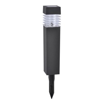 Lâmpada solar LED MARTIN LED/1,2V 150 mAh IP44 preta