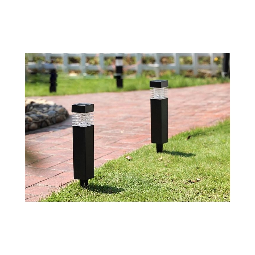 Lâmpada solar LED MARTIN LED/1,2V 150 mAh IP44 preta