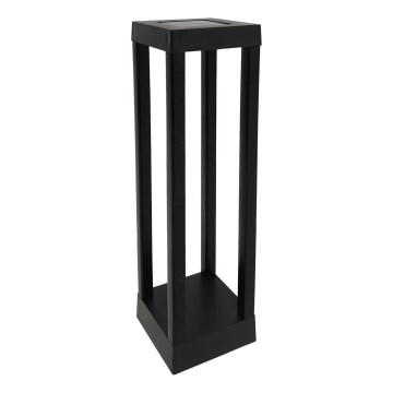 Lâmpada solar LED PALERMO LED/3,7V 500 mAh 35 cm IP44 preta