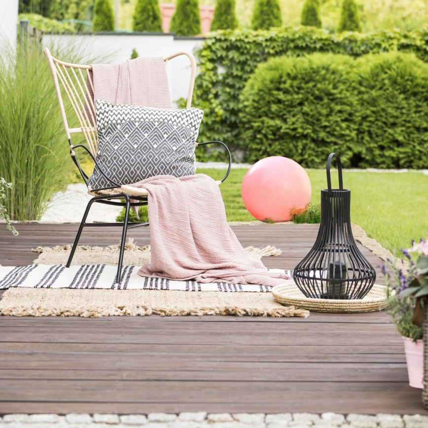 Lâmpada solar LED RGBW BALL LED/3,7V 1500 mAh diâmetro 40 cm IP65 + controlo remoto