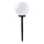 Lâmpada solar LED SPHERE LED/1,2V 4000K IP44 200 mAh Ø 20 cm