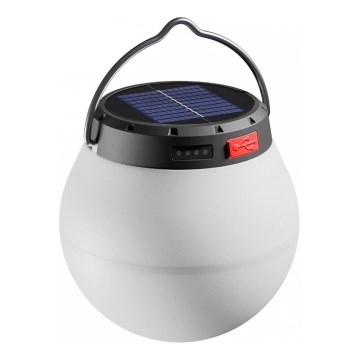 Lâmpada solar recarregável portátil com LED dimerizável LUMINA ORB LED/5V 800 mAh