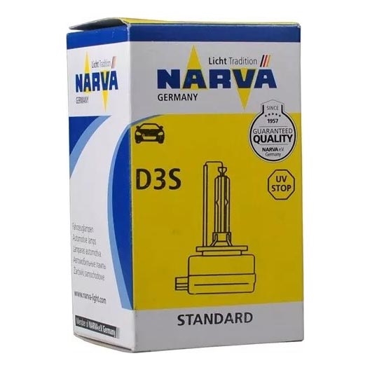 Lâmpada xénon para automóveis D3S PK32d-5/35W/42V 4300K - Narva 84032NVAC1