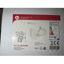 Lampenwelt - Iluminação de parede LED 1xGU10/5W/230V
