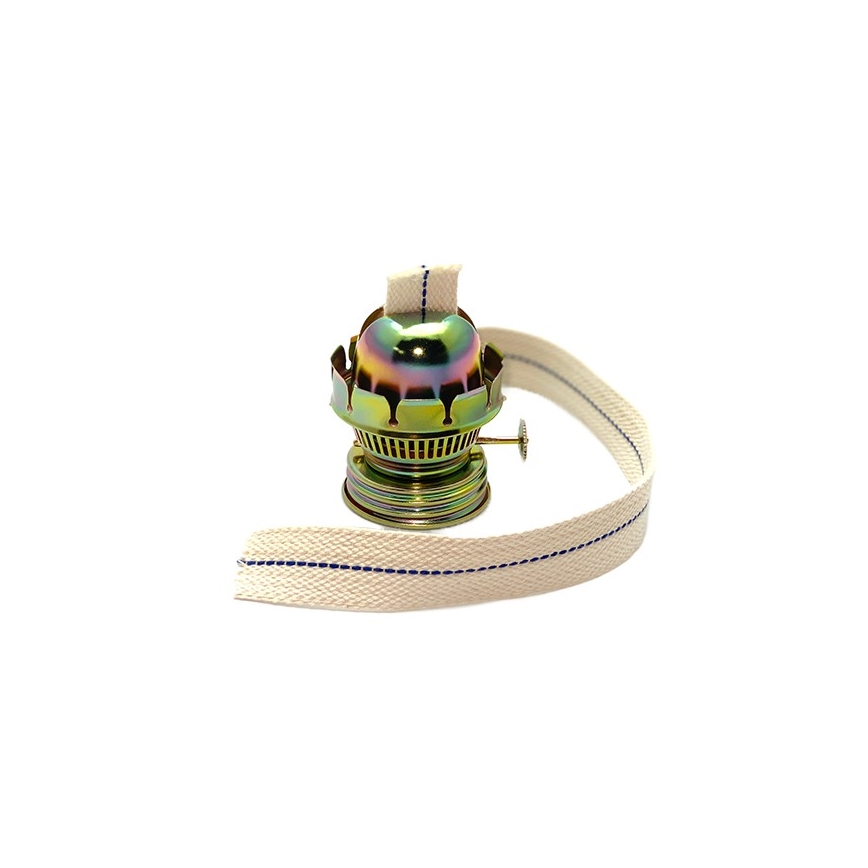 Lampião a petróleo KLÁRA 34 cm verde floresta