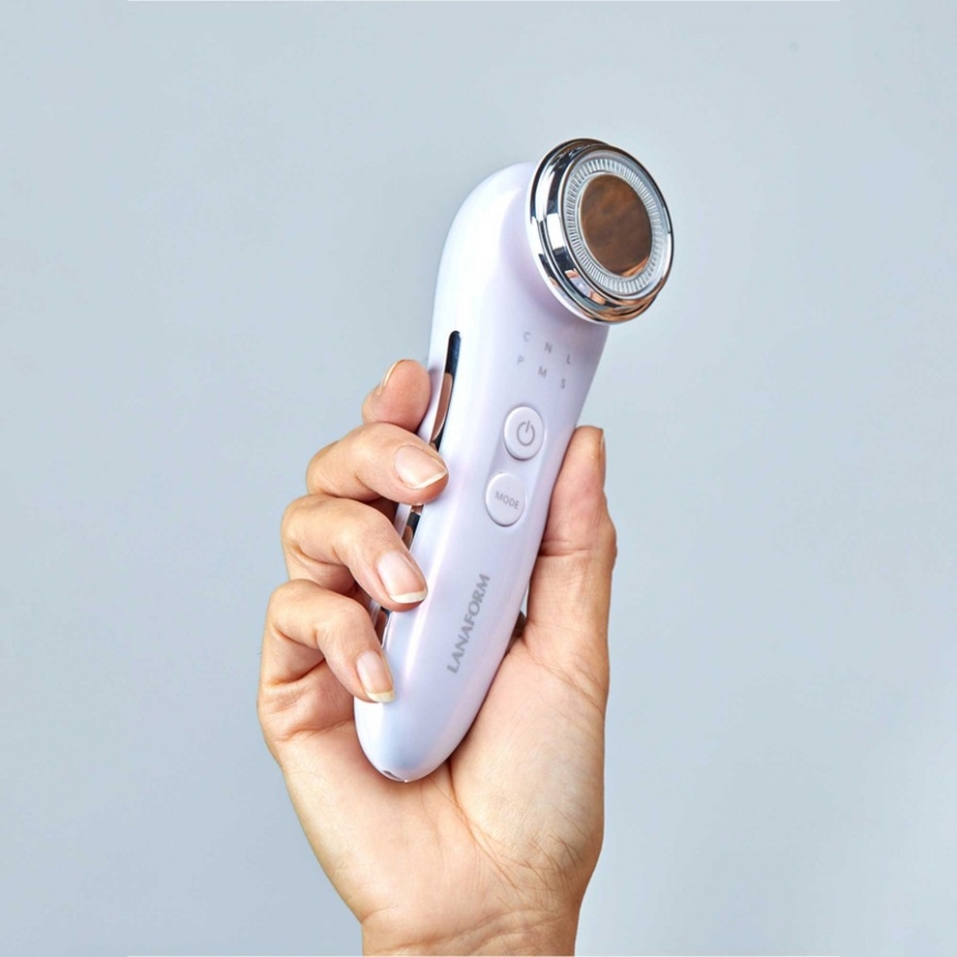 Lanaform - Aparelho ultrassônico de rejuvenescimento facial PURESKIN 3W/800 mAh