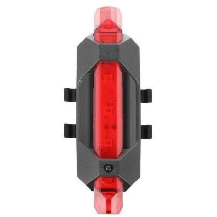 Lanterna de bicicleta LED recarregável com contador e campainha LED/1500 mAh IP65