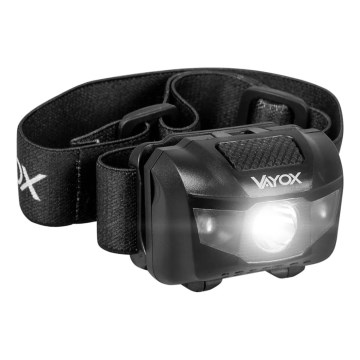 Lanterna de cabeça LED com regulação 3xLED/3xAAA IPX4 100 brilhante
