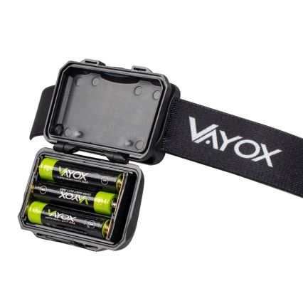 Lanterna de cabeça LED com regulação 3xLED/3xAAA IPX4 100 brilhante