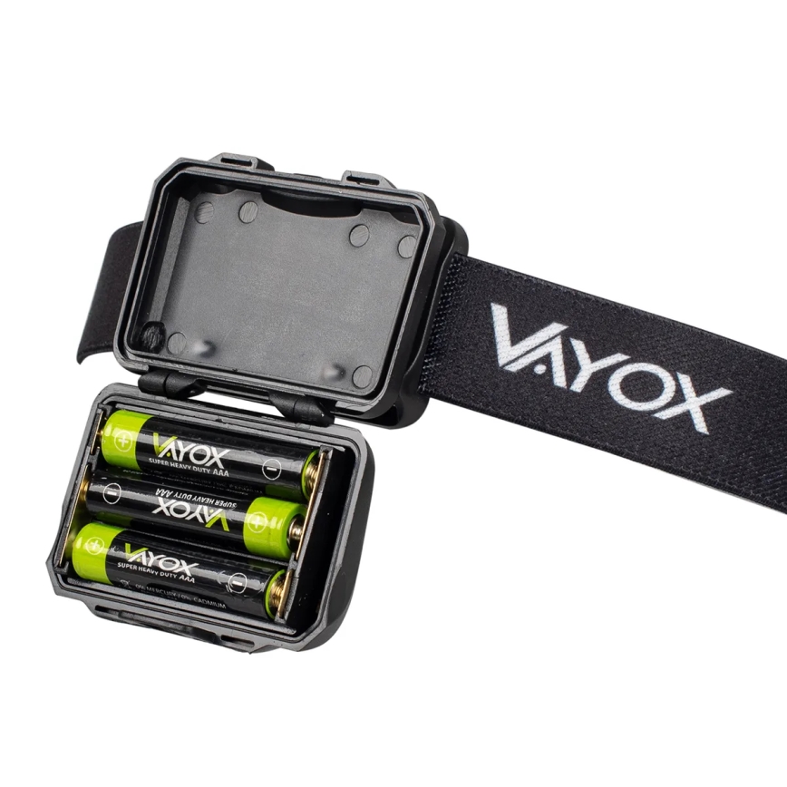 Lanterna de cabeça LED com regulação 3xLED/3xAAA IPX4 100 brilhante