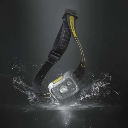 Lanterna de cabeça LED com regulação e com sensor GP DISCOVERY CHW54 LED/3xAAA IPX5