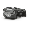 Lanterna de cabeça LED com sensor LED/Li-ion 1200mAh IP54
