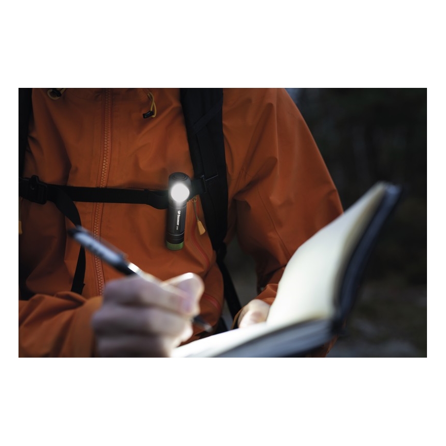 Lanterna de cabeça LED GP DISCOVERY CHR35 LED/3,7V/2600mAh