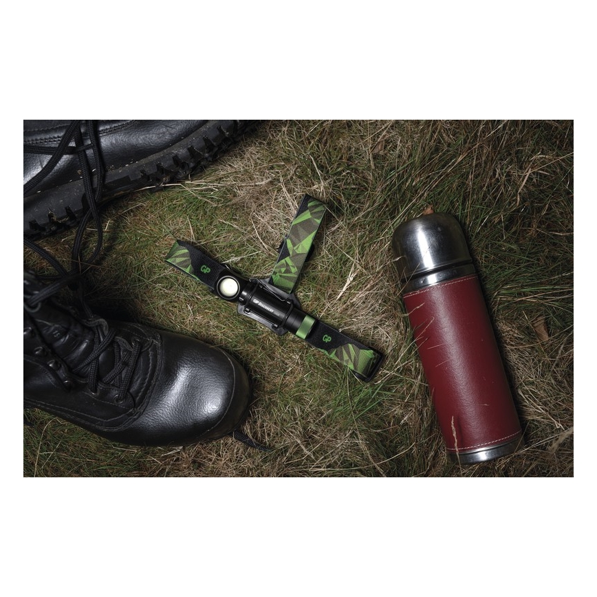 Lanterna de cabeça LED GP DISCOVERY CHR35 LED/3,7V/2600mAh