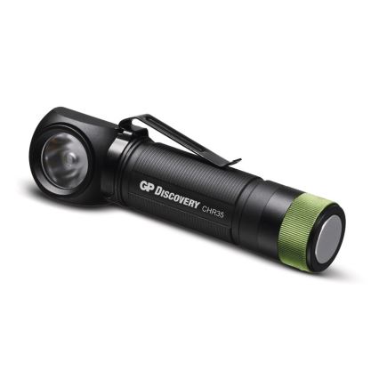 Lanterna de cabeça LED GP DISCOVERY CHR35 LED/3,7V/2600mAh