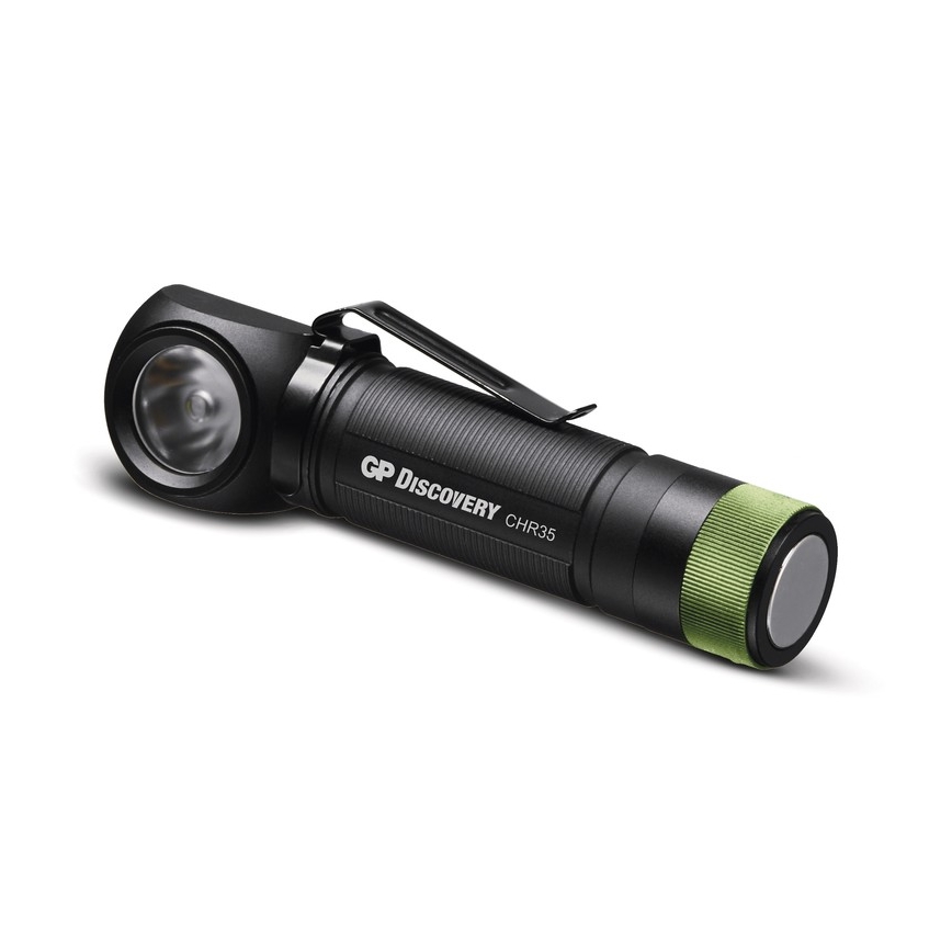 Lanterna de cabeça LED GP DISCOVERY CHR35 LED/3,7V/2600mAh