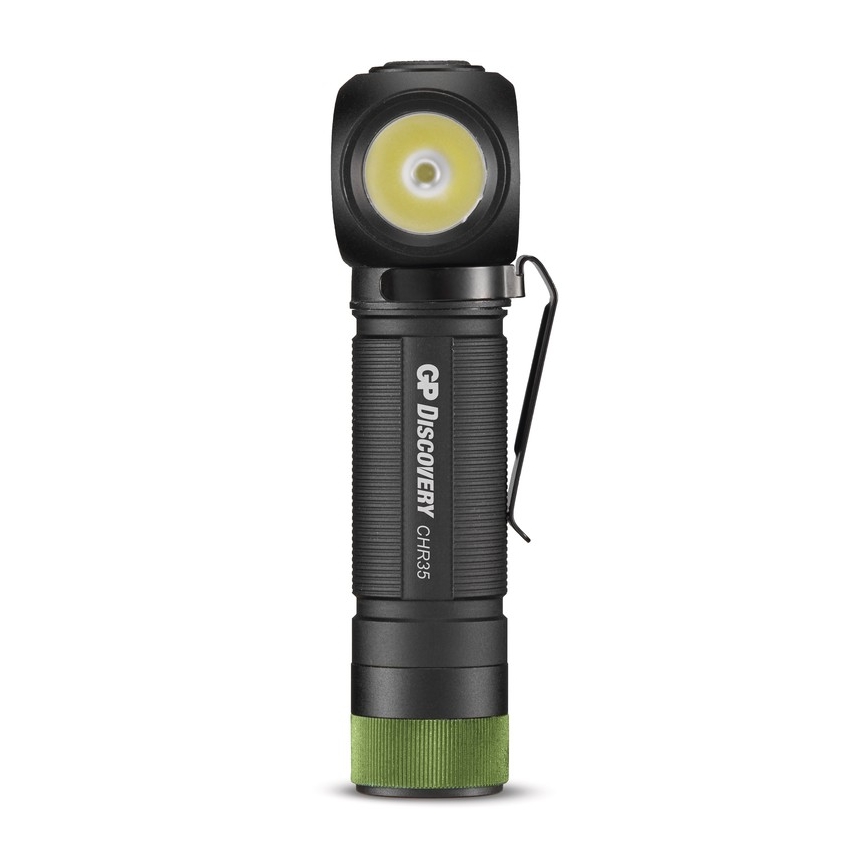 Lanterna de cabeça LED GP DISCOVERY CHR35 LED/3,7V/2600mAh