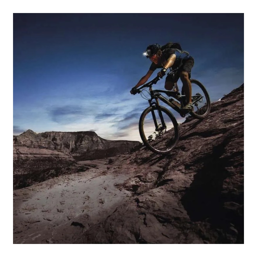 Lanterna de cabeça LED recarregável com regulação GP XPLOR PHR19 LED/1x18650/5V IPX8