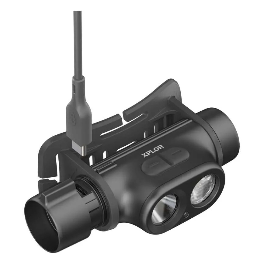 Lanterna de cabeça LED recarregável com regulação GP XPLOR PHR19 LED/1x18650/5V IPX8