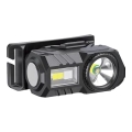 Lanterna de cabeça LED RGBW com regulação USB LED/3W/5V IP43 190 brilhante 24 h 750 mAh