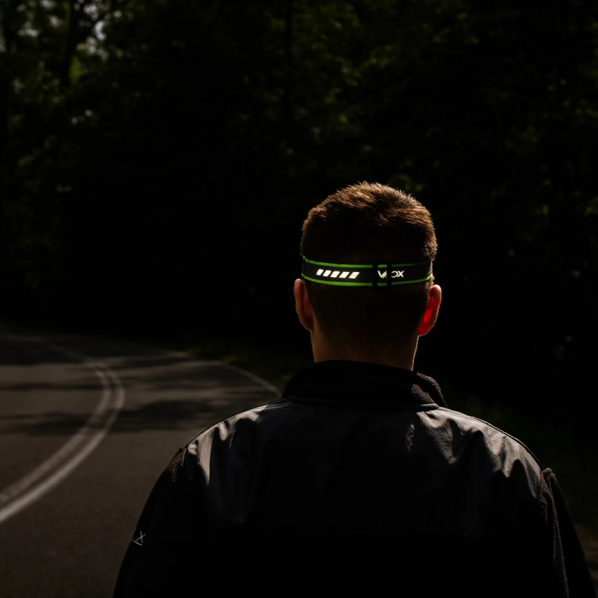 Lanterna frontal LED recarregável regulável com sensor LED/10W/5V IP66 750 lm 1500 mAh