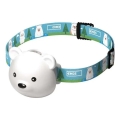 Lanterna de cabeça recarregável LED/USB 500 mAh — Urso