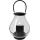 Lanterna decorativa GLASSY 25 cm preta