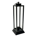 Lanterna decorativa HALL 34 cm preta