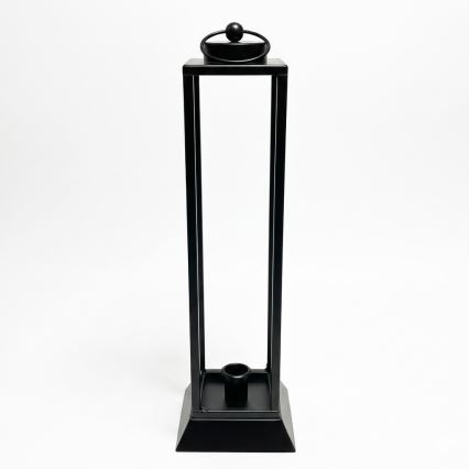 Lanterna decorativa HALL 45,5 cm preta