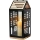 Lanterna decorativa HOME 47,5 cm preta/bege