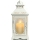 Lanterna decorativa ROSEHILL 27,5 cm branca
