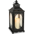 Lanterna decorativa ROSEHILL 40 cm preta