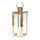 Lanterna decorativa TOWER 38 cm dourada