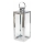 Lanterna decorativa TOWER 49 cm cromada brilhante