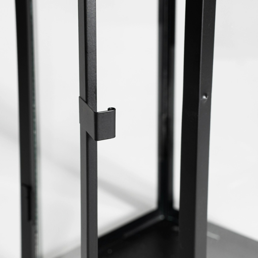 Lanterna decorativa TOWER 49 cm preta