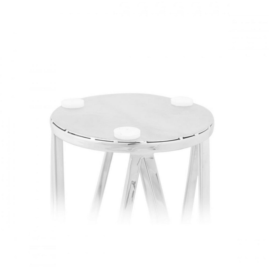 Lanterna FRAGIL 26 cm cromado brilhante/preto