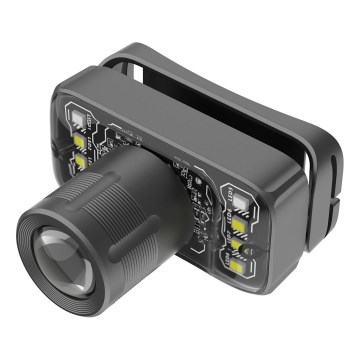 Lanterna frontal LED recarregável regulável LED/2,1W/5V 500 mAh