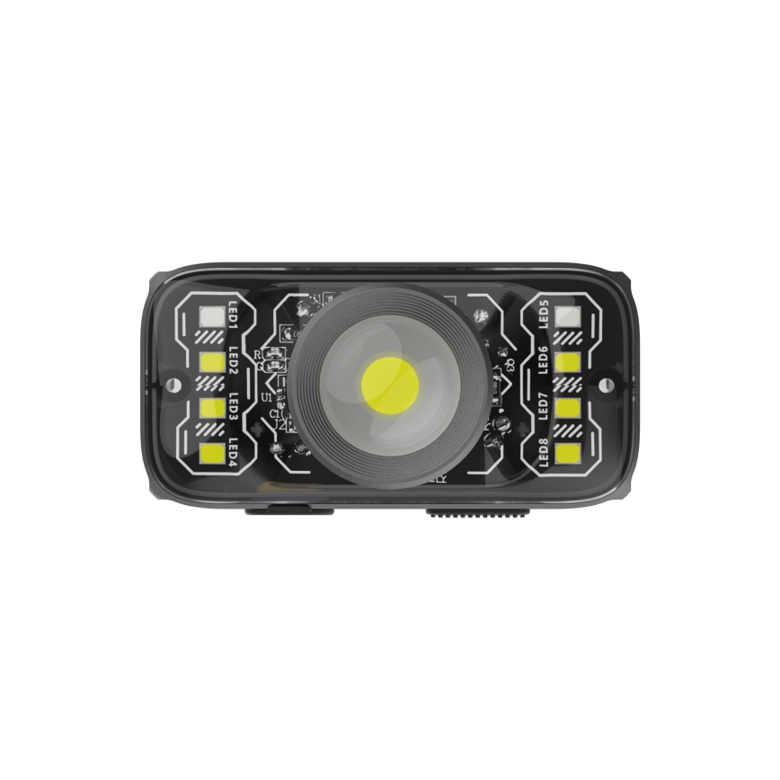Lanterna frontal LED recarregável regulável LED/2,1W/5V 500 mAh