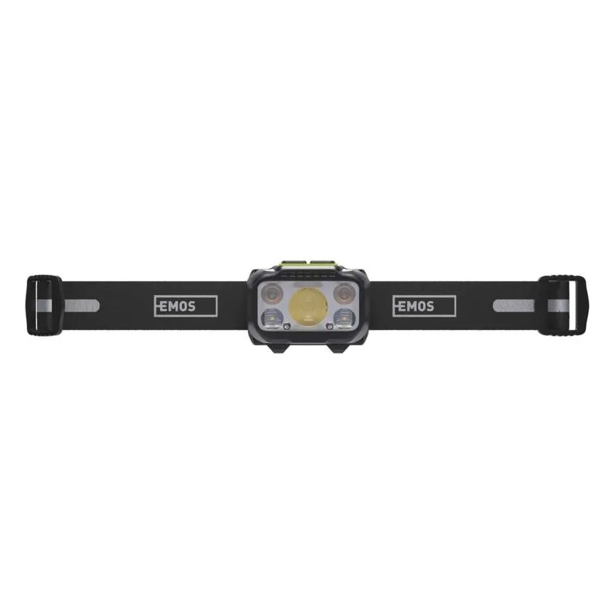 Lanterna frontal recarregável e regulável LED/3xAAA/1000 mAh 3,7V
