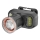 Lanterna frontal recarregável LED regulável LED/3,4W/5V 1500 mAh