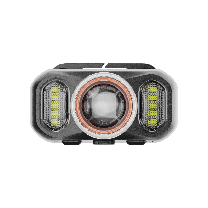 Lanterna frontal recarregável LED regulável LED/3,4W/5V 1500 mAh