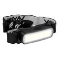 Lanterna frontal recarregável LED regulável LED/5V IPX4 300 lm 1200 mAh