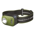 Lanterna frontal recarregável LED/USB, 1600 mAh, IPX6